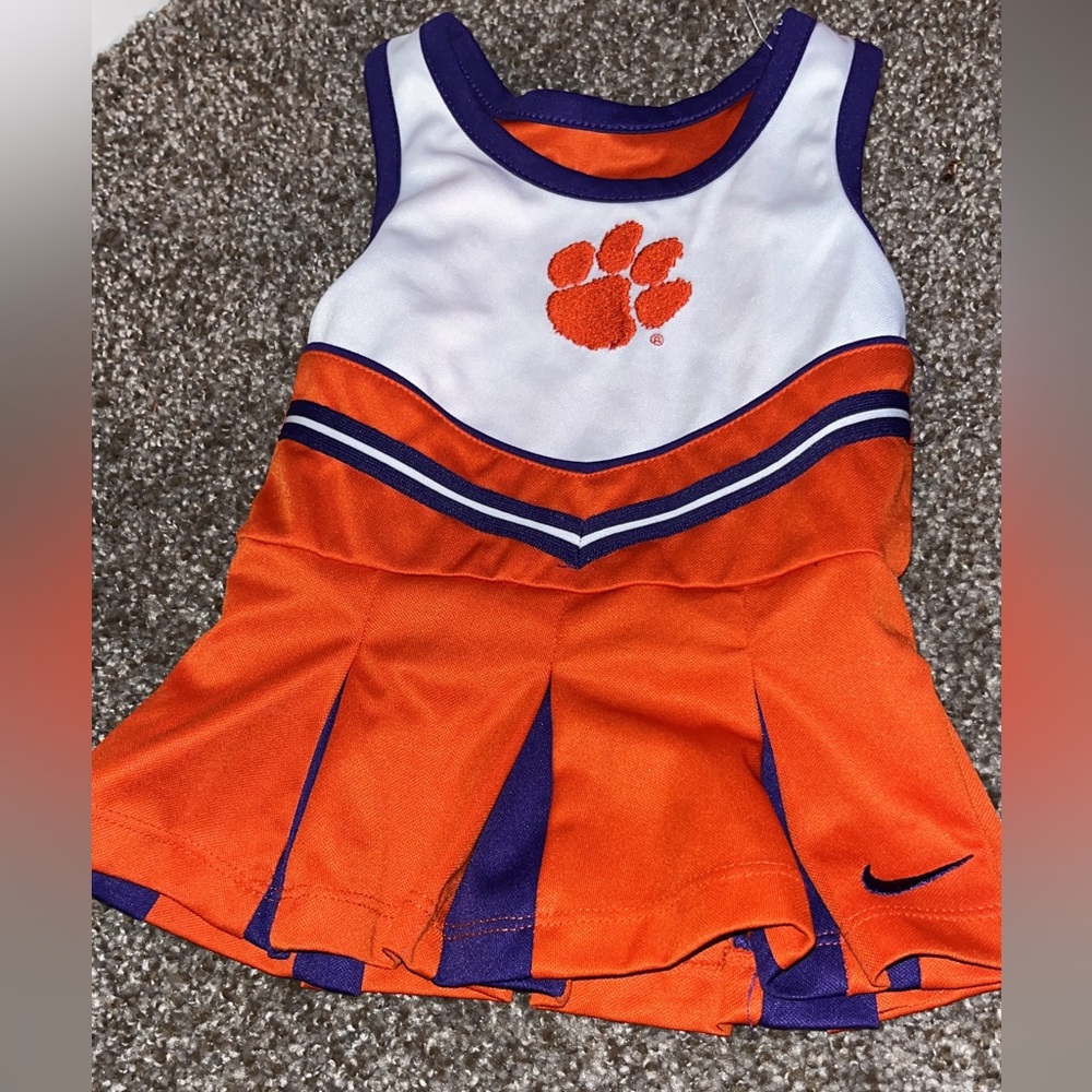 Clemson cheerleader outfit